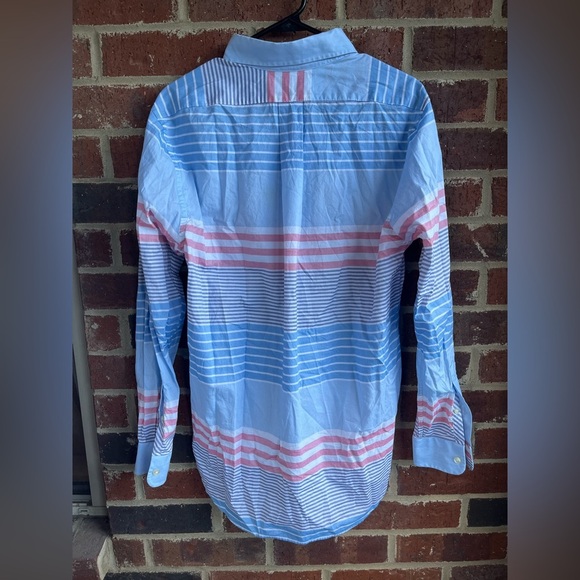 Vineyard Vines Men’s Oceaneer Striped Tucker Shirt Size Medium - Picture 6 of 8